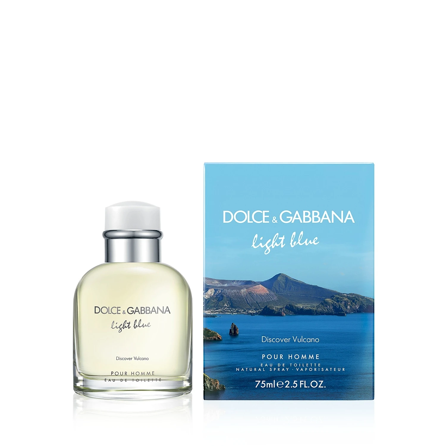 D&G Dolce&Gabbana Light Blue Pour Homme Discover Vulcano Eau De Toilette 75 Ml VAPO 1 D&G Dolce&Gabbana Light Blue Pour Homme Discover Vulcano Eau De Toilette 75 Ml VAPO