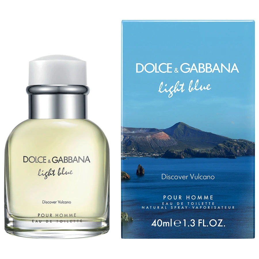 D&G Dolce&Gabbana Light Blue Pour Homme Discover Vulcano Eau De Toilette 40 Ml VAPO 1 D&G Dolce&Gabbana Light Blue Pour Homme Discover Vulcano Eau De Toilette 40 Ml VAPO