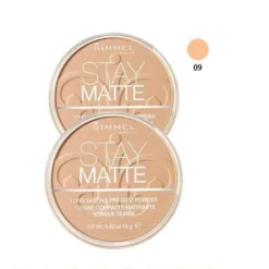 Rimmel Cipria Compatta Per Il Viso Stay Matte N009 Amber