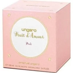 Emanuel Ungaro Fruit D'Amour Pink Eau De Toilette 100ml Spray