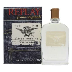 Replay Jeans Original For Him Eau De Toilette 75 Ml Spray