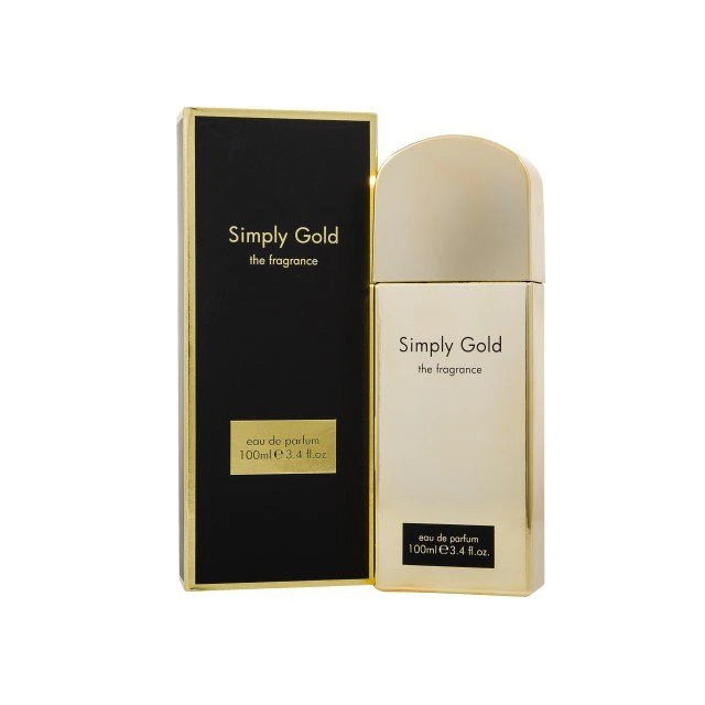 Simply Gold The Fragrance Eau De Parfum 100ml Spray 1 Simply Gold The Fragrance Eau De Parfum 100ml Spray