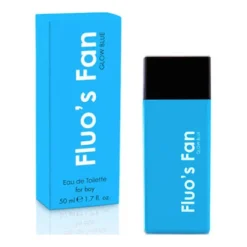MORRIS Fluo's Fan Glow Blue Eau De Toilette 50 Ml Spray Uomo Boy