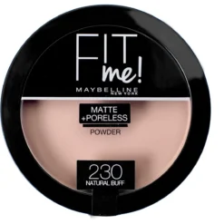 Maybelline Fit Me Matte + Poreless Polvere 8.5 G 230 Natural Buff