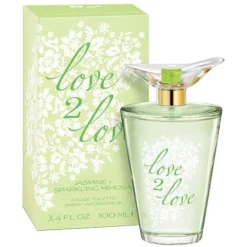 Love2Love Jasmine + Sparkling Mimosa Eau De Toilette 100 Ml Spray