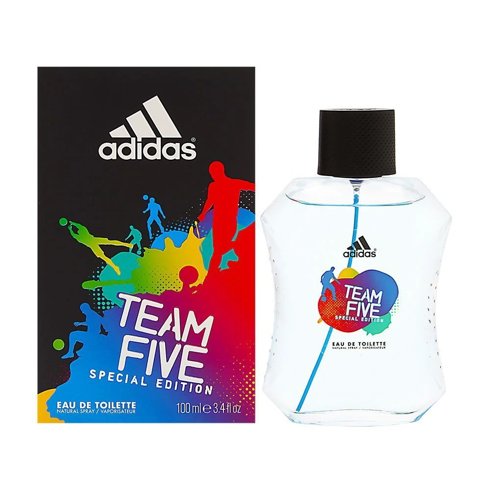 Adidas Team Five Eau De Toilette 100 Ml Spray 1 Adidas Team Five Eau De Toilette 100 Ml Spray