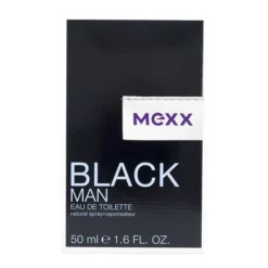 Mexx Black 50 Ml Eau De Toilette Edt Spray Profumo Uomo