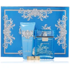 Versace Man Eau Fraiche Confezione Regalo 100ml EDT + 100ml Bagnoschiuma & Gel Doccia + Clip Soldi