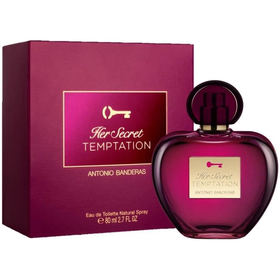 Antonio Banderas Her Secret Temptation 80 Ml Eau De Toilette Edt Profumo Donna 1 Antonio Banderas Her Secret Temptation 80 Ml Eau De Toilette Edt Profumo Donna
