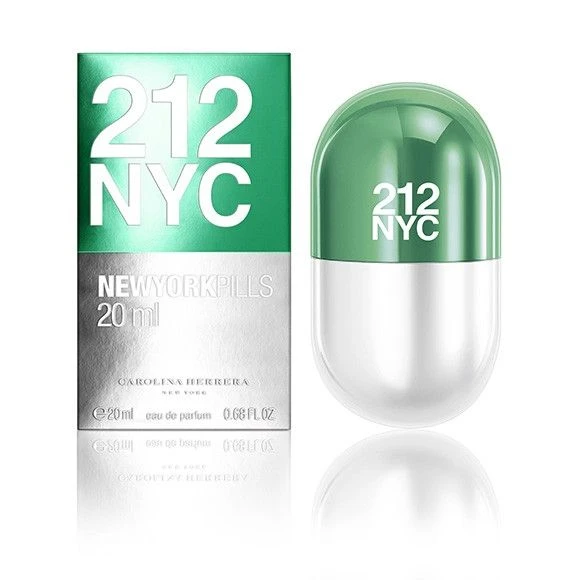 Carolina Herrera 212 NYC Pills 20 Ml Eau De Toilette Edt Spray Profumo Donna 1 Carolina Herrera 212 NYC Pills 20 Ml Eau De Toilette Edt Spray Profumo Donna