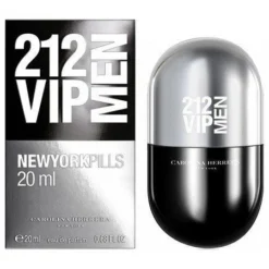 Carolina Herrera 212 VIP Men Pills 20 Ml Eau De Toilette Edt Spray Profumo Uomo