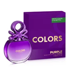 Benetton Colors De Benetton Purple 50 Ml Eau De Toilette Edt Profumo Donna