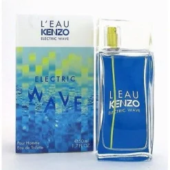 Kenzo L'Eau Par Kenzo Electric Wave Pour Homme 50 Ml Eau De Toilette Edt Profumo Uomo