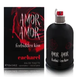 Cacharel Amor Amor Forbidden Kiss 100 Ml Eau De Toilette Edt Spray Profumo Donna