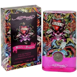 Ed Hardy Hearts Daggers 100 Ml Eau De Parfum Edp Profumo Donna
