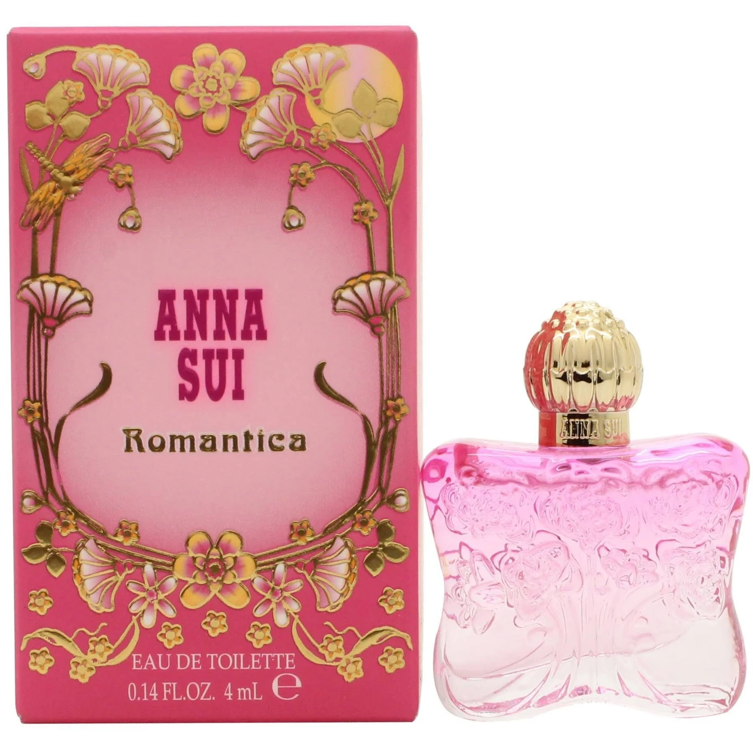 Anna Sui Romantica 4ml Eau De Toilette EDT Profumo Donna Mini-taglia 1 Anna Sui Romantica 4ml Eau De Toilette EDT Profumo Donna Mini-taglia