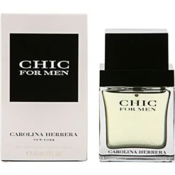 Carolina Herrera Chic For Men 60ml Eau De Toilette EDT Profumo Uomo
