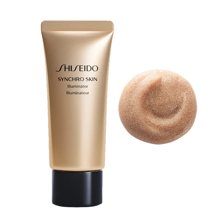 Shiseido Synchro Skin Illuminator Pure Gold Illuminante Viso 1 Shiseido Synchro Skin Illuminator Pure Gold Illuminante Viso