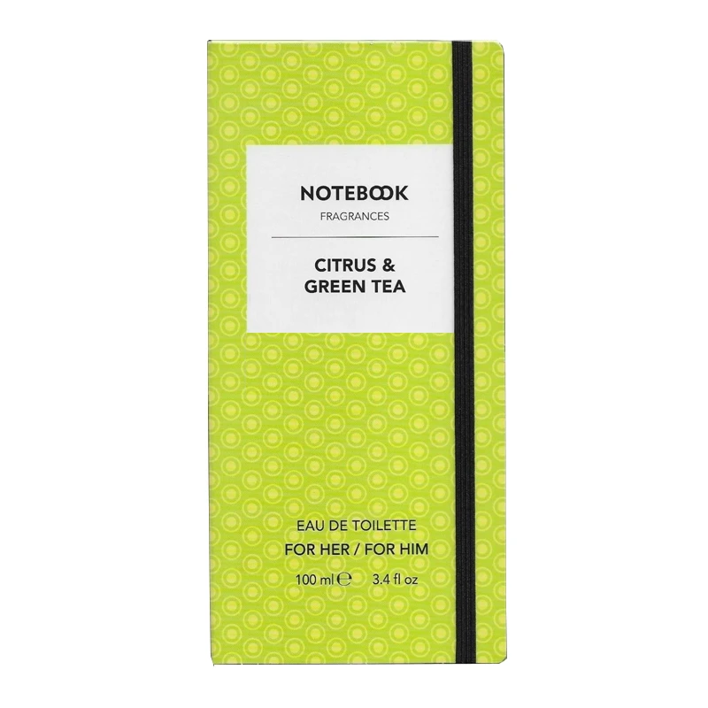 Notebook Citrus E Green Tea 100 Ml Eau De Toilette EDT Profumo Unisex 1 Notebook Citrus E Green Tea 100 Ml Eau De Toilette EDT Profumo Unisex