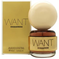 Dsquared2 Want 100 Ml Eau De Parfum EDP Profumo Donna