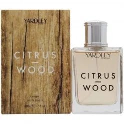 Yardley Citrus & Wood 50 Ml Eau De Toilette Edt Profumo Uomo