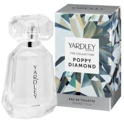 Yardley Poppy Diamond 50 Ml Eau De Toilette Edt Profumo Donna