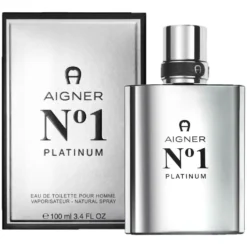 Etienne Aigner No 1 Platinum 100 Ml Eau De Toilette Edt Profumo Uomo
