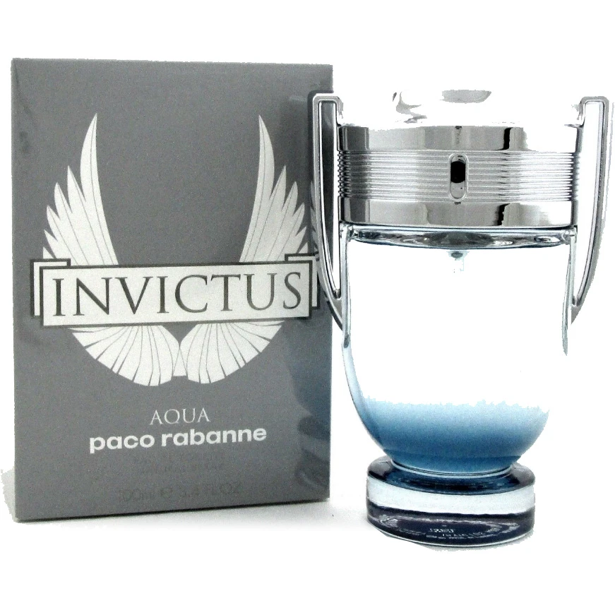 Profumo Uomo Paco Rabanne Invictus Aqua 100 Ml EDT Eau De Toilette 1 Profumo Uomo Paco Rabanne Invictus Aqua 100 Ml EDT Eau De Toilette