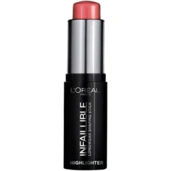 L'Oreal Highligther Infaillible Stick Blush 002 Nude In Rose