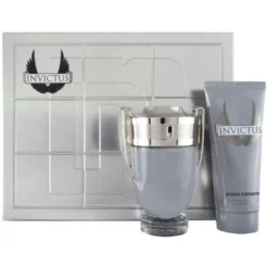 Paco Rabanne Invictus Kit Idea Regalo Uomo Invictus Profumo Edt 100 Ml + Deodorante 150 Ml