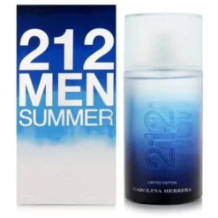 Carolina Herrera 212 Men Summer 100 Ml Eau De Toilette Edt Profumo Uomo