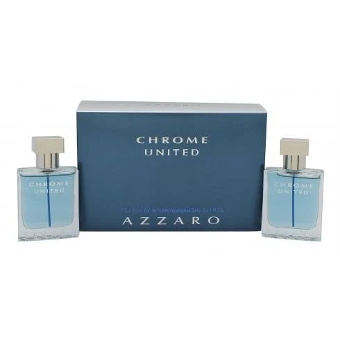 Azzaro Chrome United Confezione Regalo 2 X 30 Ml Edt Uomo 1 Azzaro Chrome United Confezione Regalo 2 X 30 Ml Edt Uomo