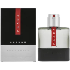 Prada Luna Rossa Carbon 50 Ml Eau De Toilette Edt Profumo Uomo