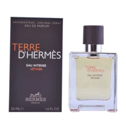 Hermès Hermes Terre D'hermes Eau Intense Vetiver 50 Ml Eau De Parfume EDP Profumo Uomo
