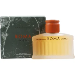 Laura Biagiotti Roma Uomo 125 Ml Eau De Toilette EDT Profumo [NUOVO ORIGINALE NO-TESTER]