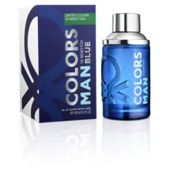 Benetton Blue Man 100 Ml Eau De Toilette Edt Profumo Uomo