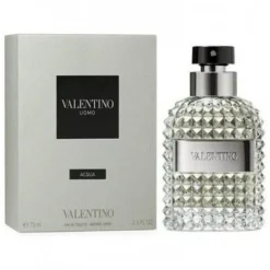 Valentino Uomo Acqua 75 Ml Eau De Toilette Edt Profumo Uomo