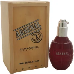 Gilles Cantuel Arsenal Red 100 Ml Eau De Parfum Edp Profumo Uomo