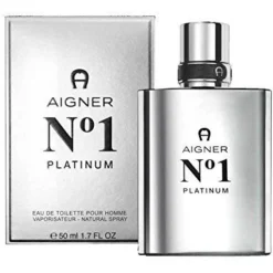 Etienne Aigner Aigner No 1 Platinum 50 Ml Eau De Toilette Edt Profumo Uomo