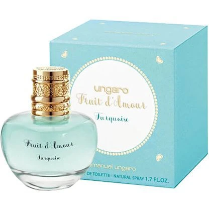 Emanuel Ungaro Fruit D'Amour Turquoise 100 Ml Eau De Toilette Edt Profumo Donna 1 Emanuel Ungaro Fruit D'Amour Turquoise 100 Ml Eau De Toilette Edt Profumo Donna