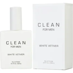 Clean For Men White Vetiver 100 Ml Eau De Toilette Edt Profumo Uomo
