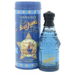 Versace Blue Jeans Pour Homme Eau De Toilette 75 Ml VAPO