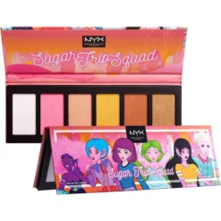 NYX Limited Edition Sugar Trip Squad Palette Illuminante