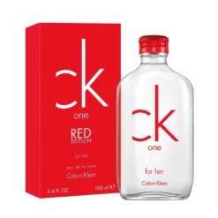 Calvin Klein CK One Red For Her Eau De Toilette Spray 100 Ml